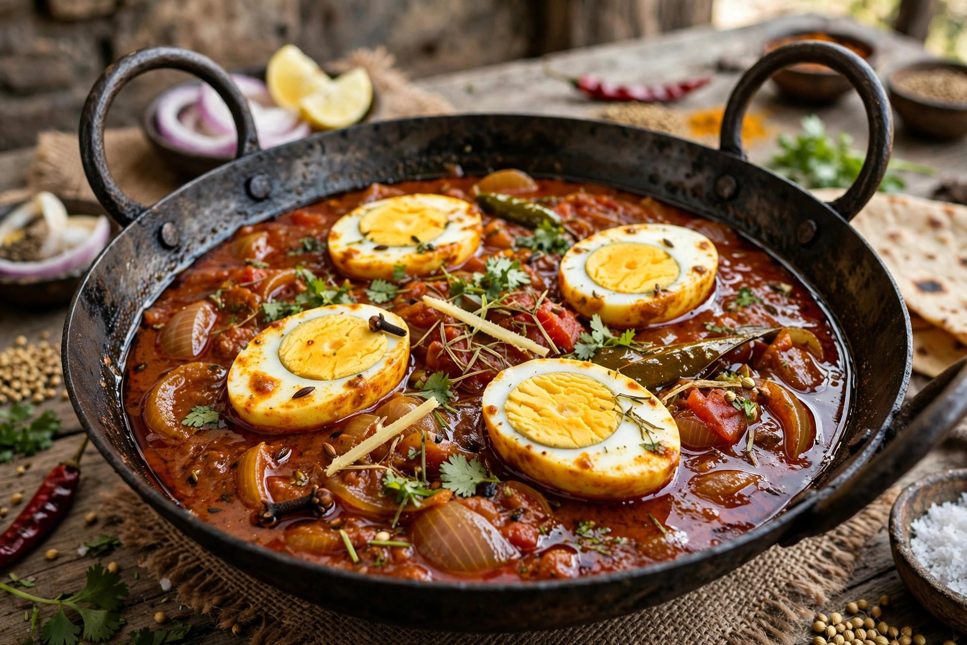 Dhaba-Style Egg Curry