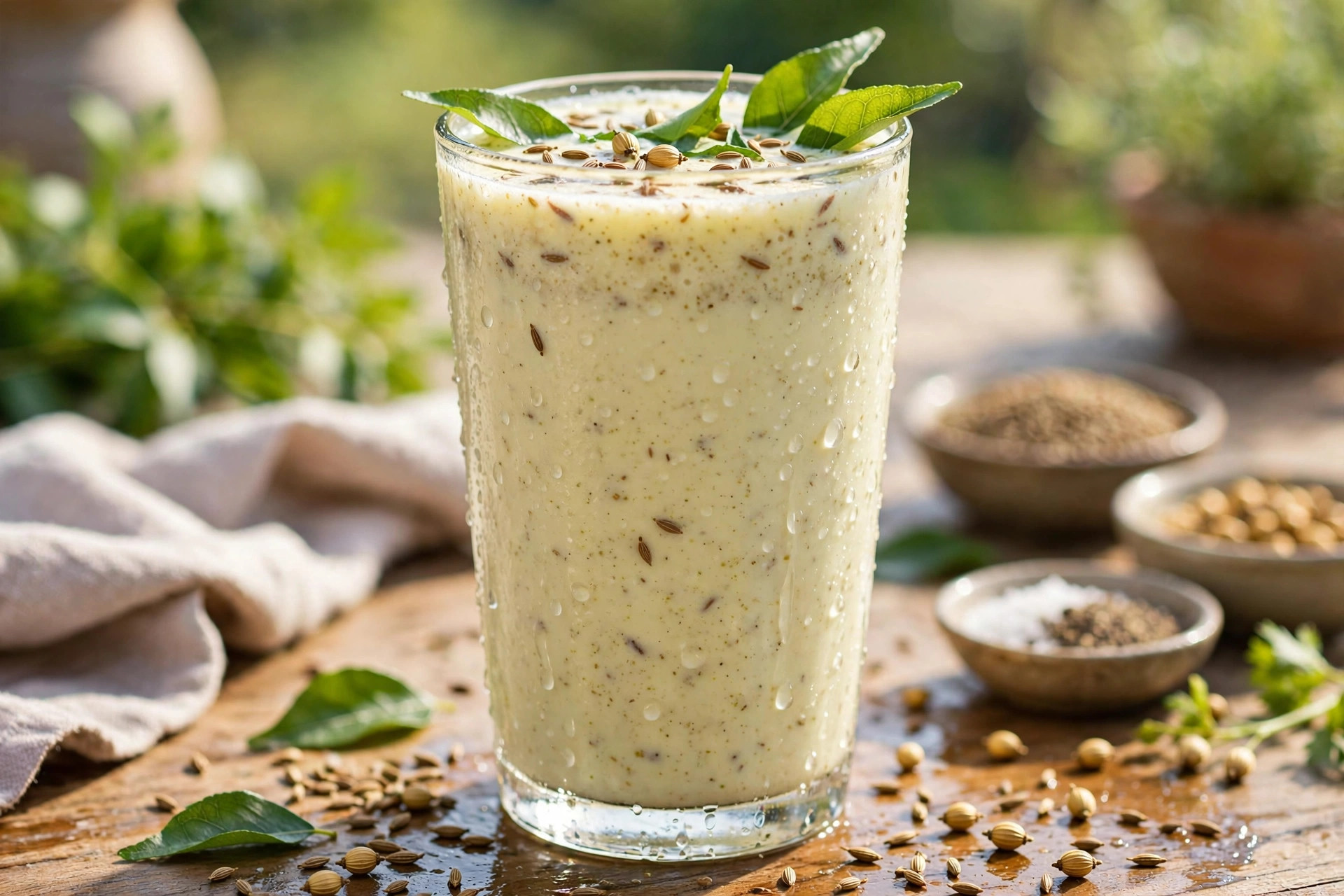 Masala Chaas (Spiced Buttermilk)