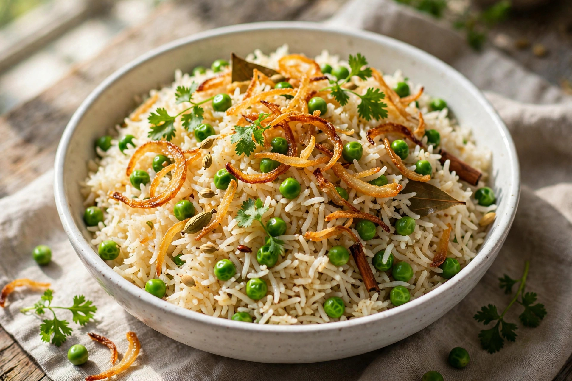 Matar Pulao